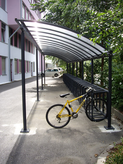 Wing Bike shelter | Refugios para bicicletas | Euroform W