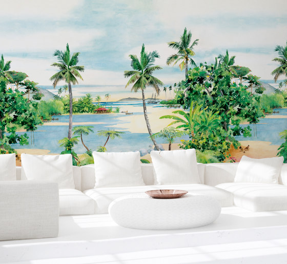 Les Îles | Wall coverings / wallpapers | ISIDORE LEROY