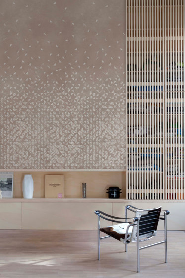 Tangram Gris Jaune | Wall coverings / wallpapers | ISIDORE LEROY
