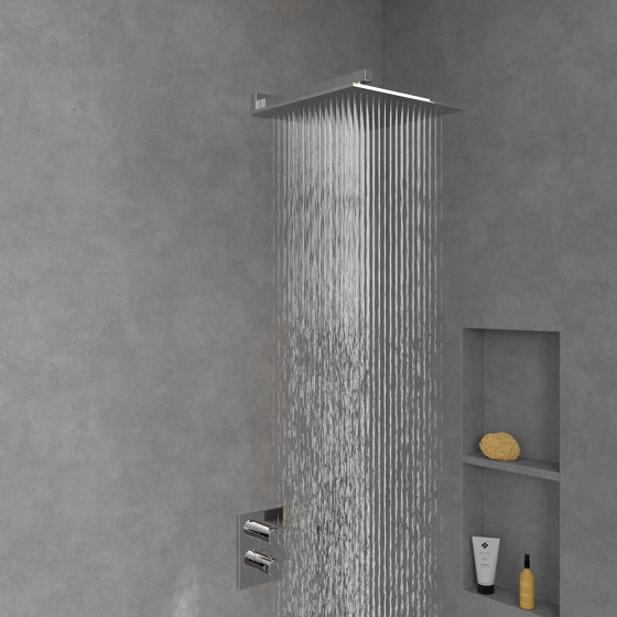 Universal Showers | Regenbrause Eckig, Chrom | Duscharmaturen | Villeroy & Boch