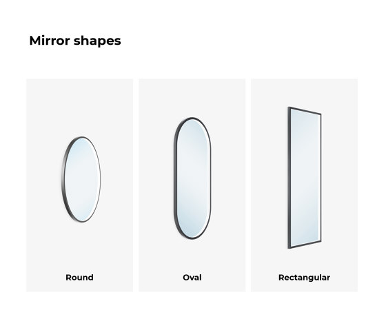 Futon Mirror Oval | Miroirs | Intra lighting