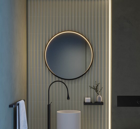Futon Mirror Round | Miroirs | Intra lighting