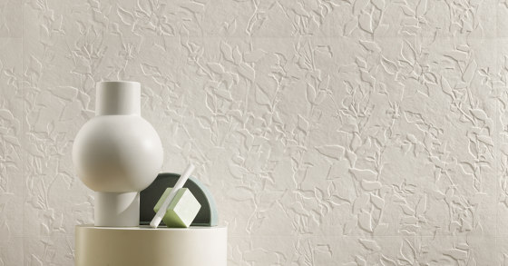 3D Wall Plaster Plain White 50X120 | Keramik Fliesen | Atlas Concorde