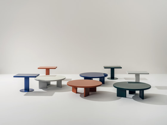 Roopa – Central base, h 54 cm | Side tables | Arper