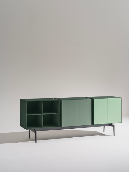 Semiton Cabinet modulare – 3 unità | Tavolini bassi | Arper
