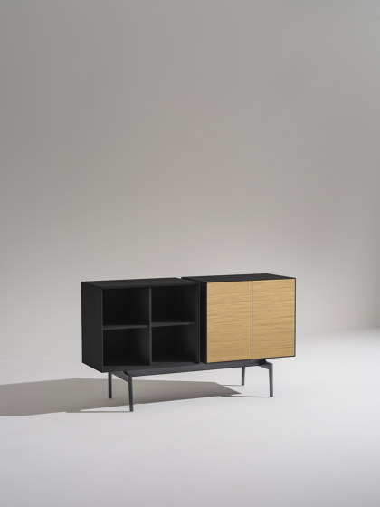 Semiton Modular cabinet – 3 units | Tables basses | Arper
