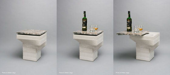 dade TRONCO tavolo da bar in cemento | Tavolini bassi | Dade Design AG concrete works Beton