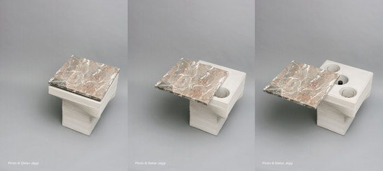 dade TRONCO tavolo da bar in cemento | Tavolini bassi | Dade Design AG concrete works Beton