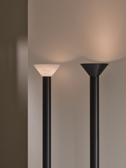 Torres floor light polished nickel | Free-standing lights | CTO Lighting