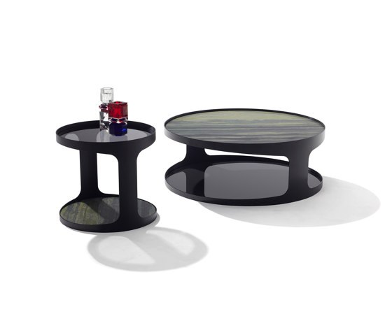 Colin | coffee table 
1325-VI
with lower tray | Tavolini bassi | DRAENERT