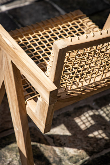 V Dining Chair Open Weaving | Chaises | cbdesign