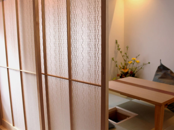 Itoko panels_Asanoha | Decorative glass | Hiyoshiya