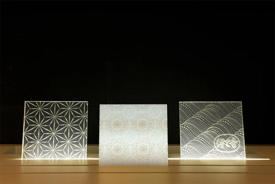 Itoko panels_Kirikobishi | Vetri decorativi | Hiyoshiya