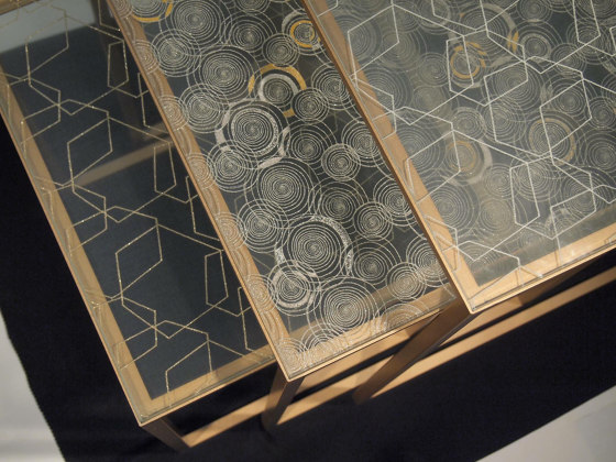 Itoko panels_Asanoha | Verre décoratif | Hiyoshiya