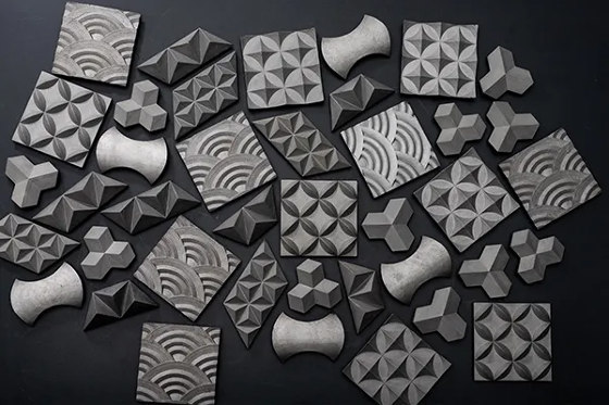 Kyogawara tiles_Cube | Toitures | Hiyoshiya