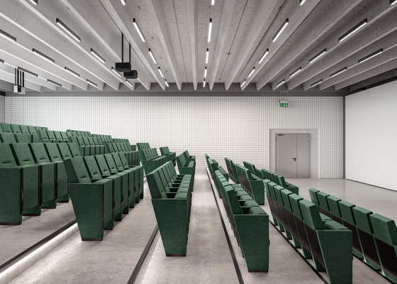 Time | Auditorium seating | Aresline