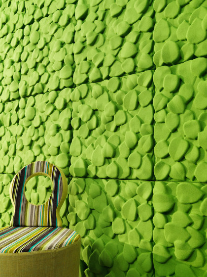 Decibel | Leaves | Sound absorbing wall systems | Johanson Design