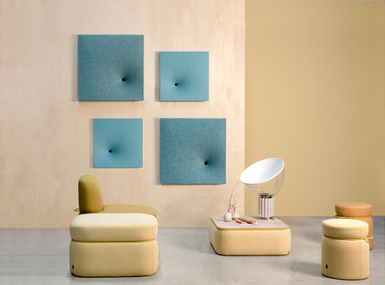 Decibel | Bell | Sound absorbing wall systems | Johanson Design