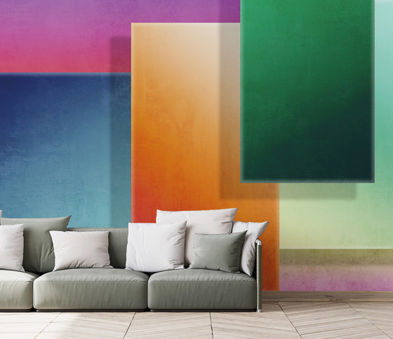 Geometric Raimbow | Wall coverings / wallpapers | WallPepper/ Group