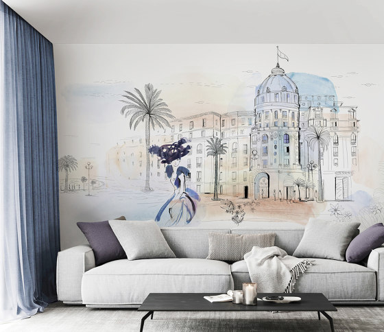 Nizza | Revestimientos de paredes / papeles pintados | WallPepper/ Group