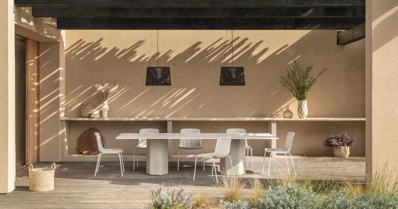 Table hexagonale Talo outdoor | Tables de repas | Expormim