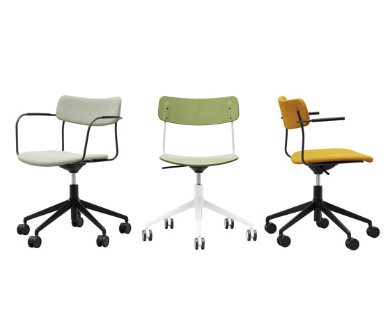 Ella with Five Star Base and Height Adjustment | Office chairs | Martela