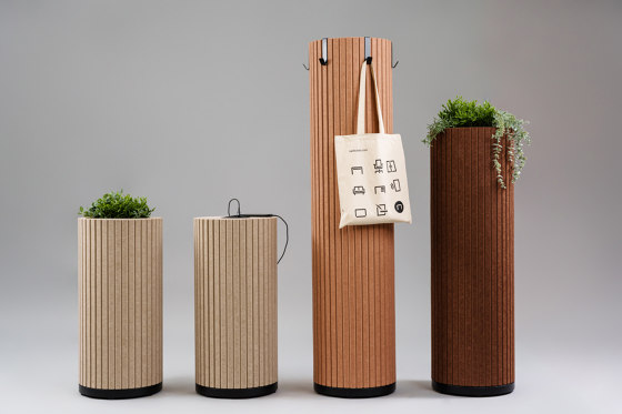 Parthos Acoustic Columns | Objetos fonoabsorbentes | Narbutas