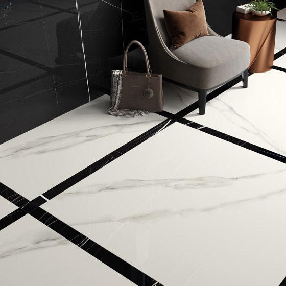 Mosaico 3D Bianco Statuario JW 01 | Ceramic tiles | Mirage