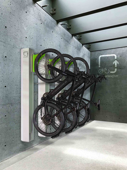 Bike-Parking-Lift | Aparcamiento compacto para bicicletas | Wöhr