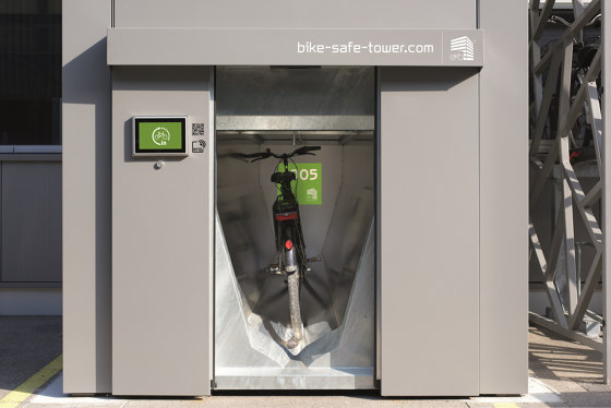 Bike-Safe-Tower | Box biciclette | Wöhr