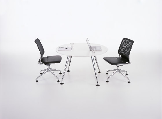 MedaMorph Round Visitor Table | Contract tables | Vitra