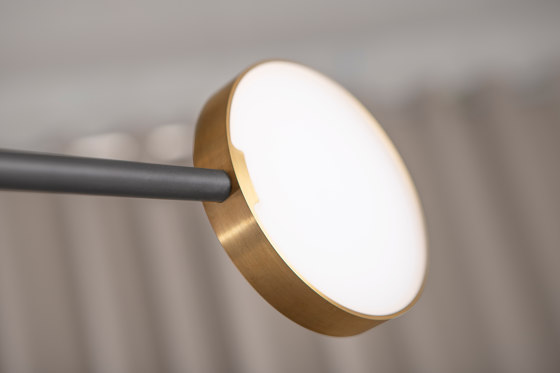 Motion | S 23—02 - Polished Brass / Black Anodised | Suspended lights | Empty State