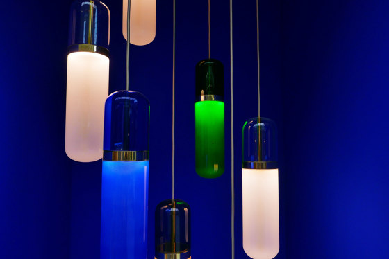 Pill S | 36—08 - Silver Anodised - Smoked | Suspended lights | Empty State