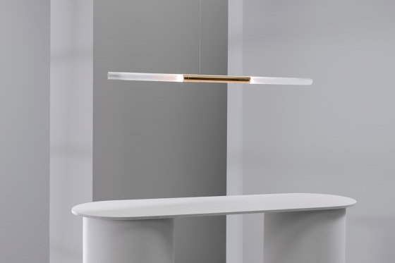 Sabre | S 6—01 - Silver Anodised | Suspended lights | Empty State