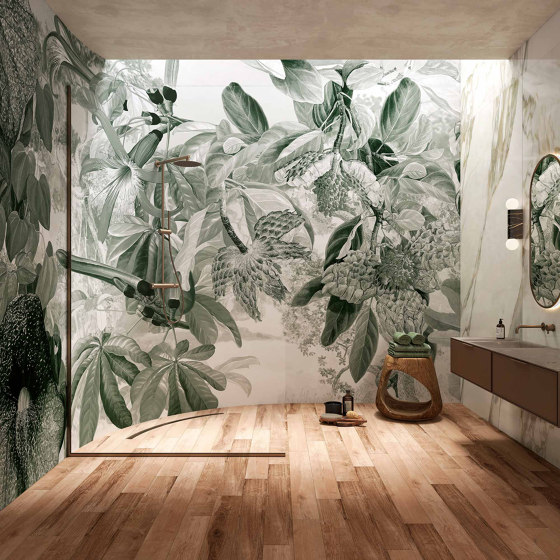 Paradiso 23 Green | Wall art / Murals | TECNOGRAFICA