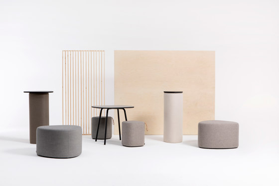 Pully Island | Seating Square | Poufs | Cascando