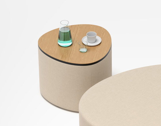 Pully Island | Seating Triangular | Pouf | Cascando