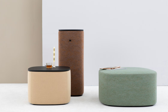 Pully Island | Seating Square | Poufs | Cascando