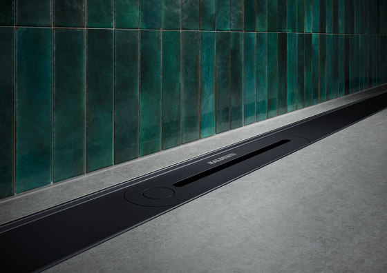 Flowline Zero Black matt | Sumideros para duchas | Kaldewei