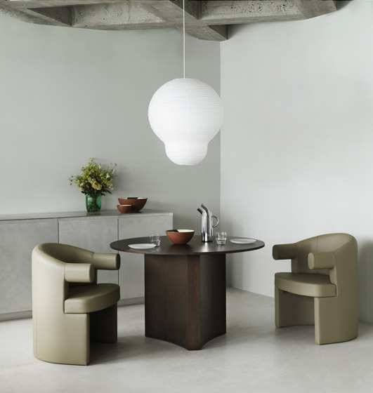 Bue Table Brown Stained Oak | Dining tables | Normann Copenhagen