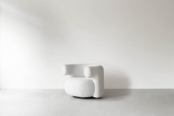 Burra Lounge-Sessel mit Rückdrehfunktion | Sessel | Normann Copenhagen