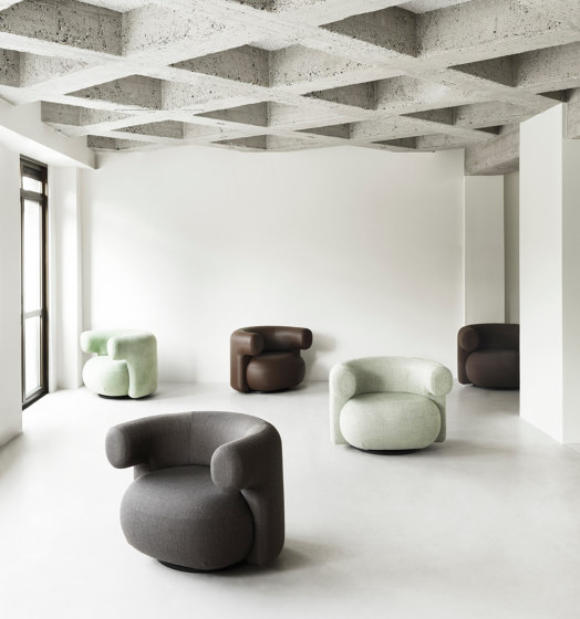 Burra Lounge Chair w. return | Armchairs | Normann Copenhagen