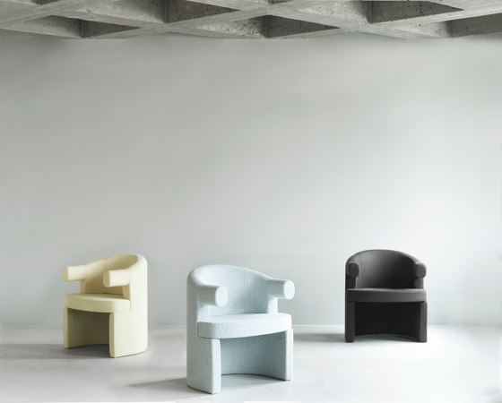 Burra Lounge Chair w. return | Armchairs | Normann Copenhagen