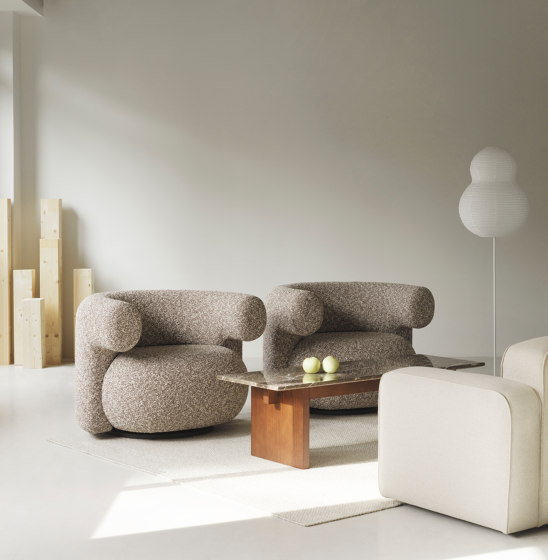 Burra Lounge Chair w. return | Armchairs | Normann Copenhagen