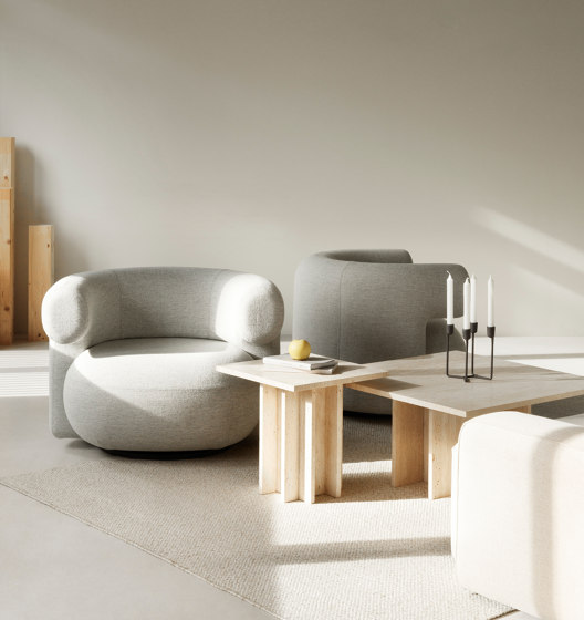 Burra Lounge Chair w. return | Armchairs | Normann Copenhagen
