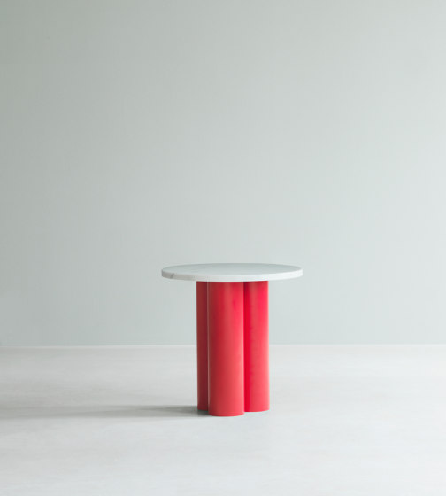 Dit Table Brown White Carrara | Tables d'appoint | Normann Copenhagen