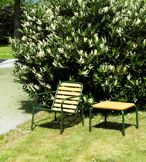 Vig Lounge Chair Dark Green | Armchairs | Normann Copenhagen