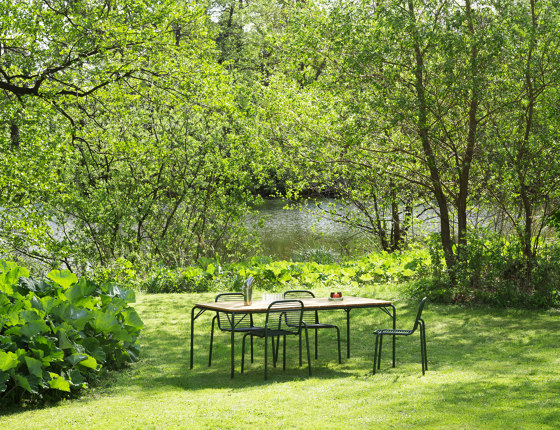 Vig Chaise Longue Grey | Lettini giardino | Normann Copenhagen