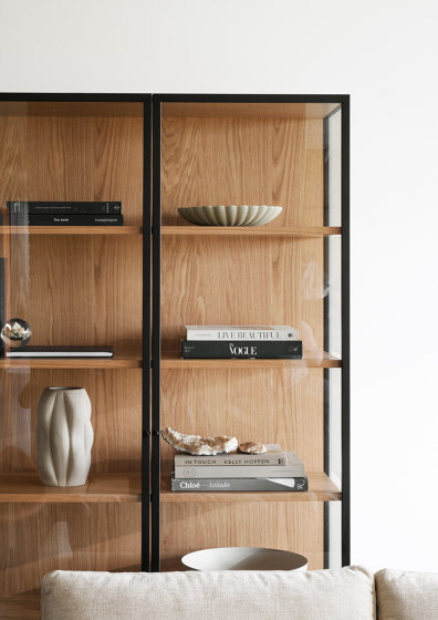 Lund glass cabinet | Cabinets | BoConcept