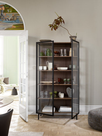 Lund glass cabinet | Cabinets | BoConcept